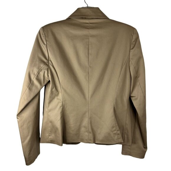 Worthington Petite NEW Career Office Blazer Jacket Beige Tan Lined Size 4P - Picture 4 of 10